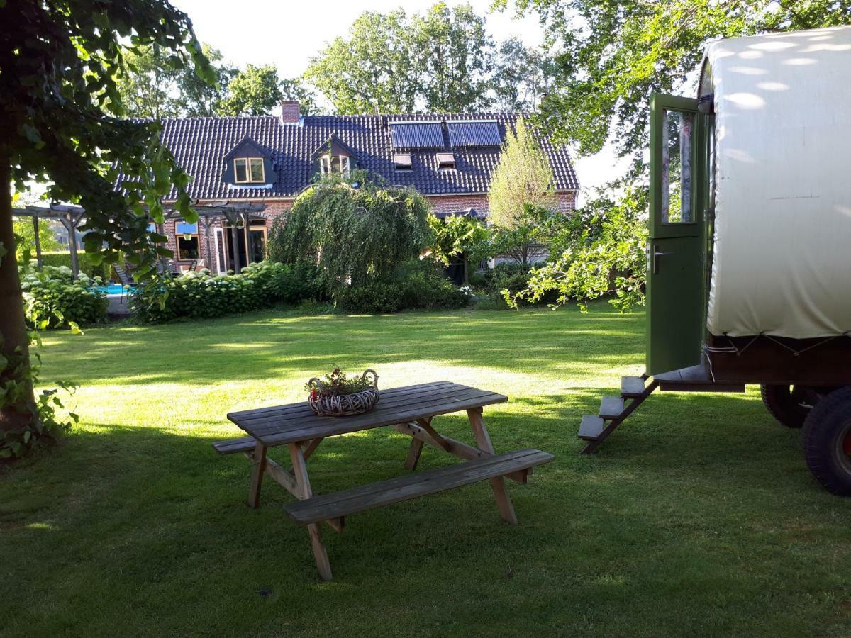 Irish Bowtop Op Het Platteland Van Huize Ouwervelden Wouwsche Plantage エクステリア 写真